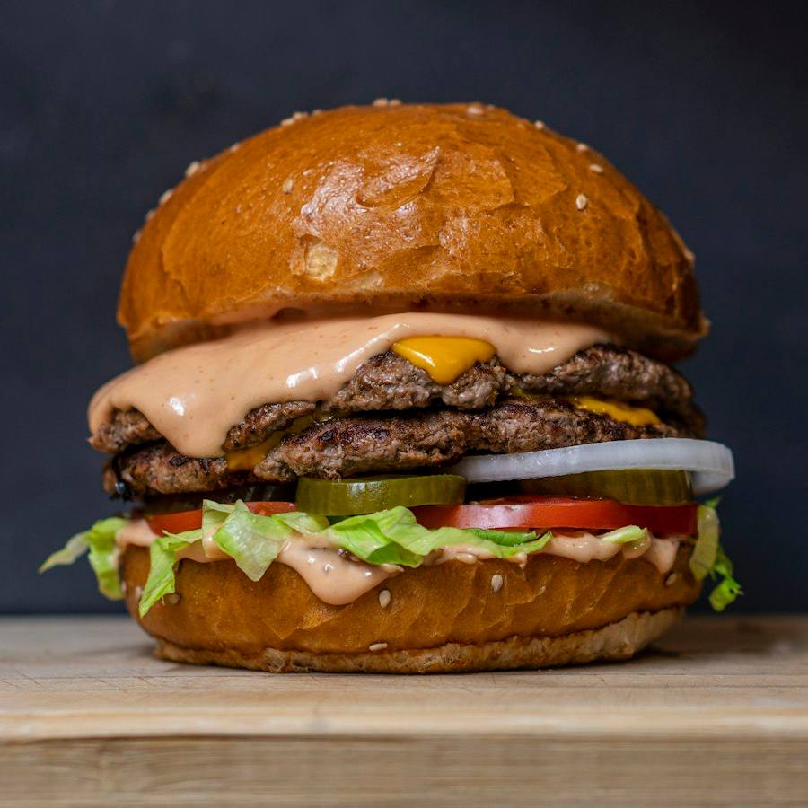 Classic beef burger